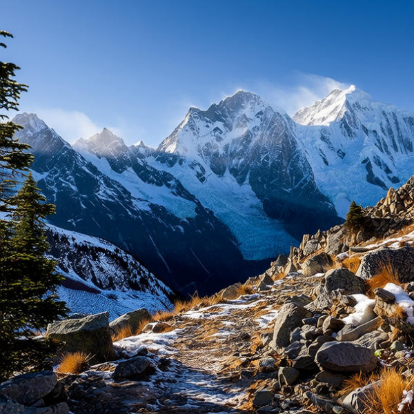 雪山